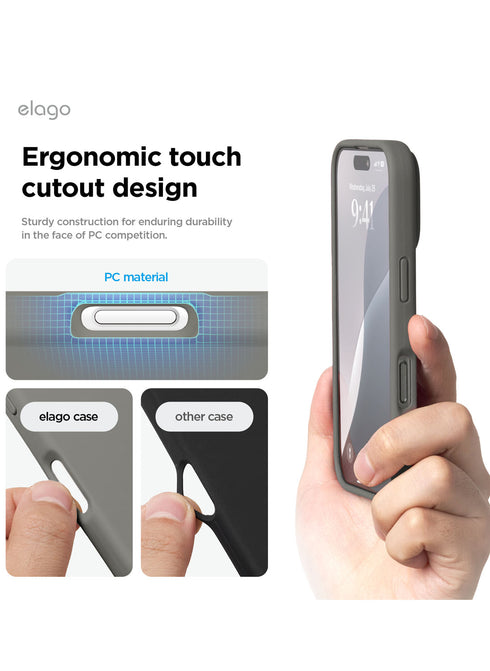 elago iPhone 16 Pro MAX Case Liquid Silicone